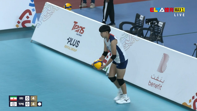 10/23 亞洲青年運動會 中華VS伊朗 排球 女子排名賽(原音)