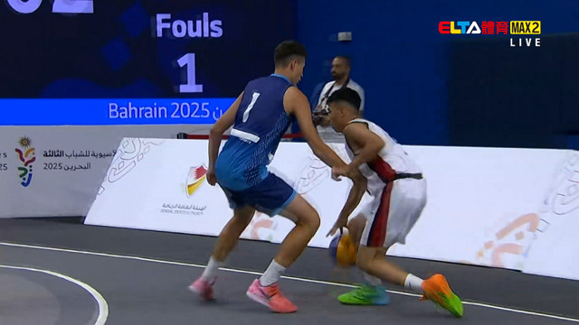 10/23 亞洲青年運動會 巴勒斯坦VS烏茲別克 三對三籃球 男子預賽(原音)