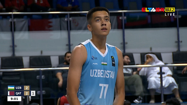 10/23 亞洲青年運動會 烏茲別克VS卡達 三對三籃球 男子預賽(原音)