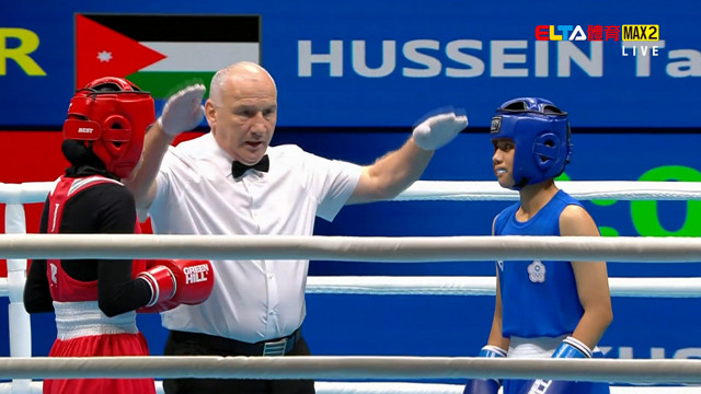 10/24 亞洲青年運動會 許仲崴/郭芝妍 拳擊 男46/女50公斤級預賽(原音)