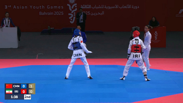 10/24 亞洲青年運動會 中華隊 跆拳道 男48/73以上/女44/63以上公斤級預賽/複賽 下(原音)