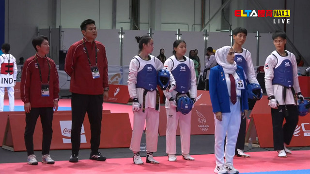 10/26 亞洲青年運動會 中華隊 跆拳道 混團對打複賽/準決賽/決賽(原音) 