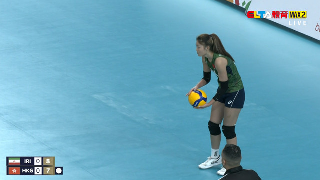 10/26 亞洲青年運動會 伊朗VS香港 排球 女子八強(原音)
