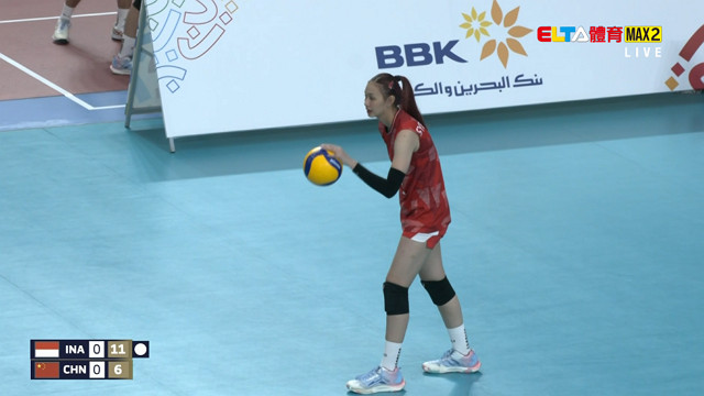 10/26 亞洲青年運動會 印尼VS中國 排球 女子八強(原音)