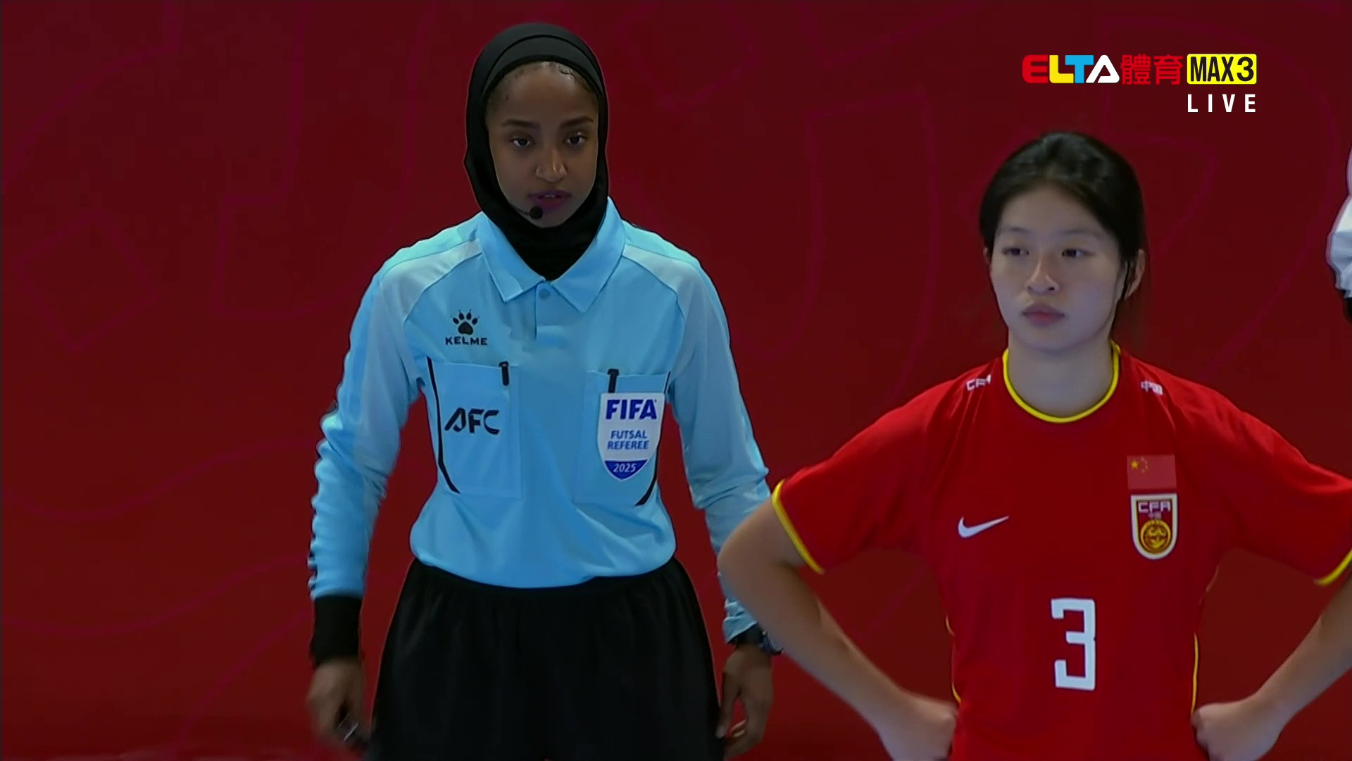 10/28 亞洲青年運動會 中國VS香港 五人制足球 四強(原音)