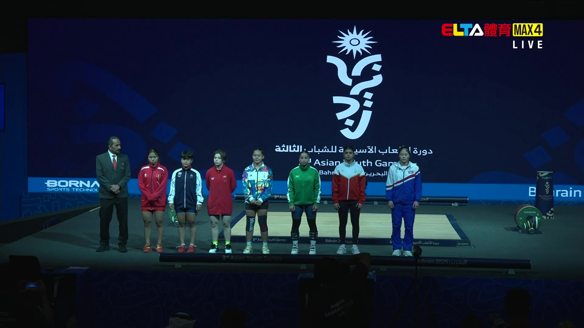 10/28 亞洲青年運動會 舉重 女子53公斤級決賽 (原音)