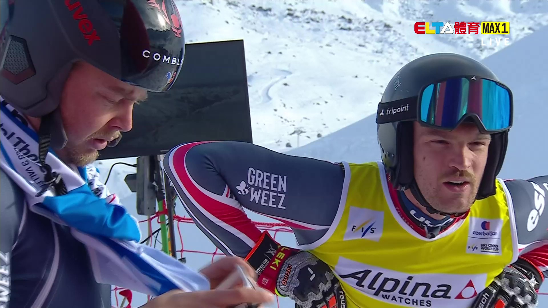 12/11  FIS自由式滑雪世界盃 法國站 男女障礙追逐賽