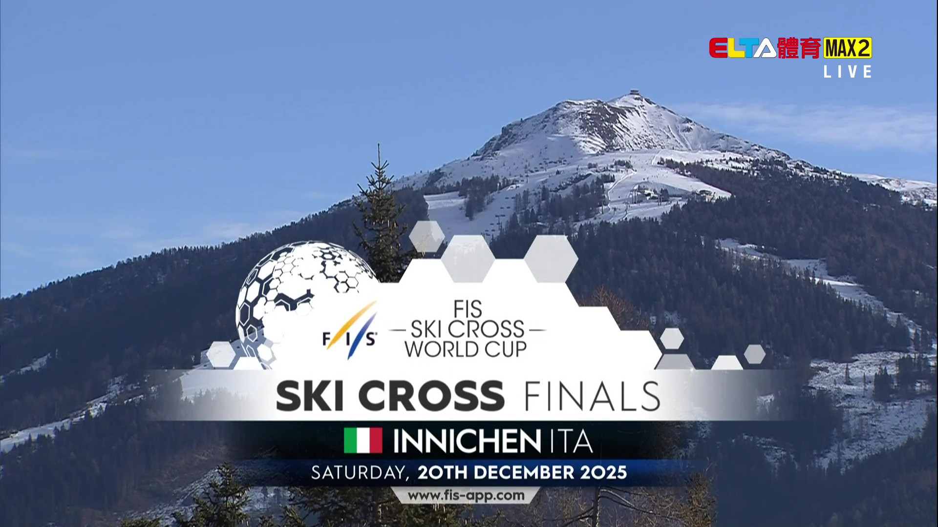 12/20 FIS自由式滑雪世界盃 義大利站 男女障礙追逐賽