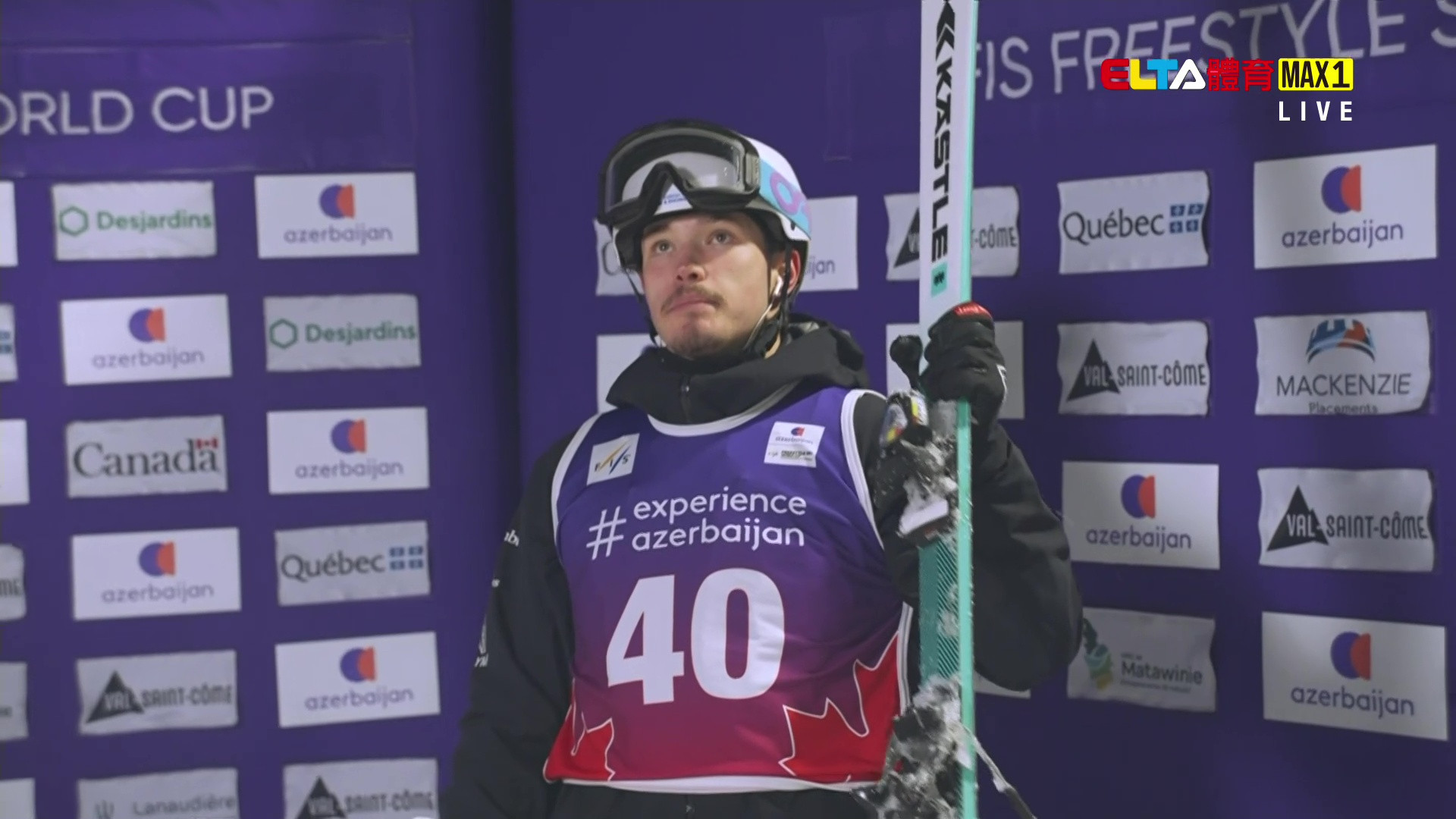 1/10 FIS自由式滑雪世界盃 加拿大站 男女雪上技巧滑雪(原音)