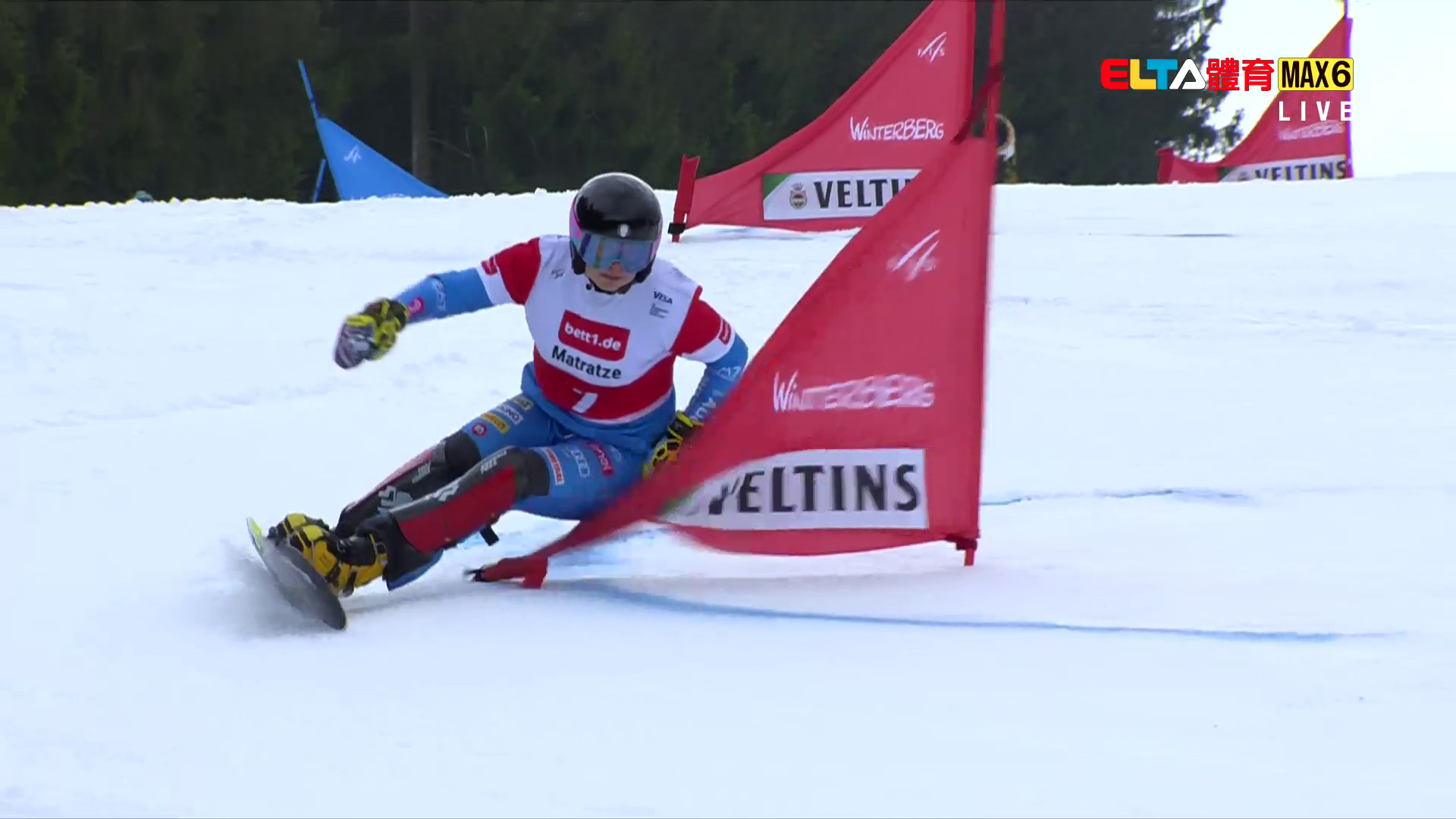 3/21 FIS雪板滑雪世界盃 德國站 男女平行曲道賽(原音)