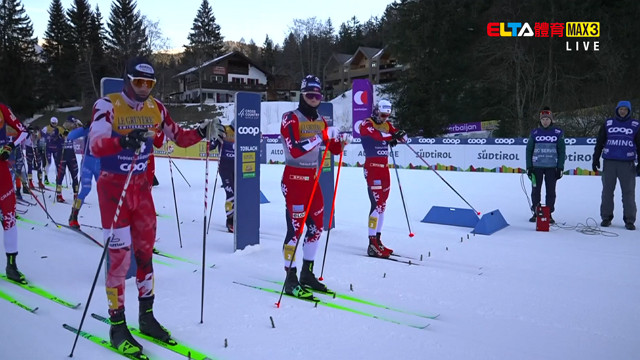 1/1 FIS越野滑雪世界盃 義大利站 男子15公里追逐賽傳統式(原音)