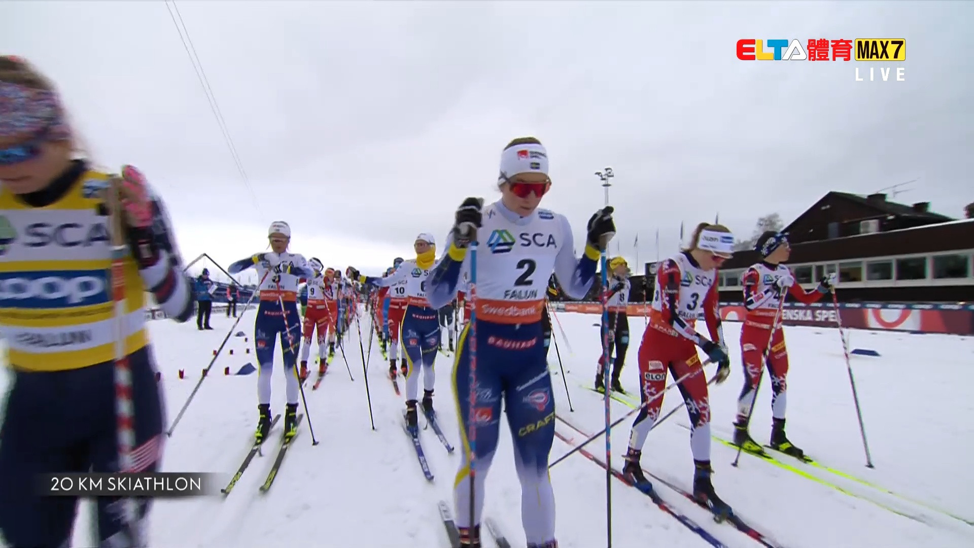 3/1 FIS越野滑雪世界盃 瑞典站 女子20公里混合式(原音)