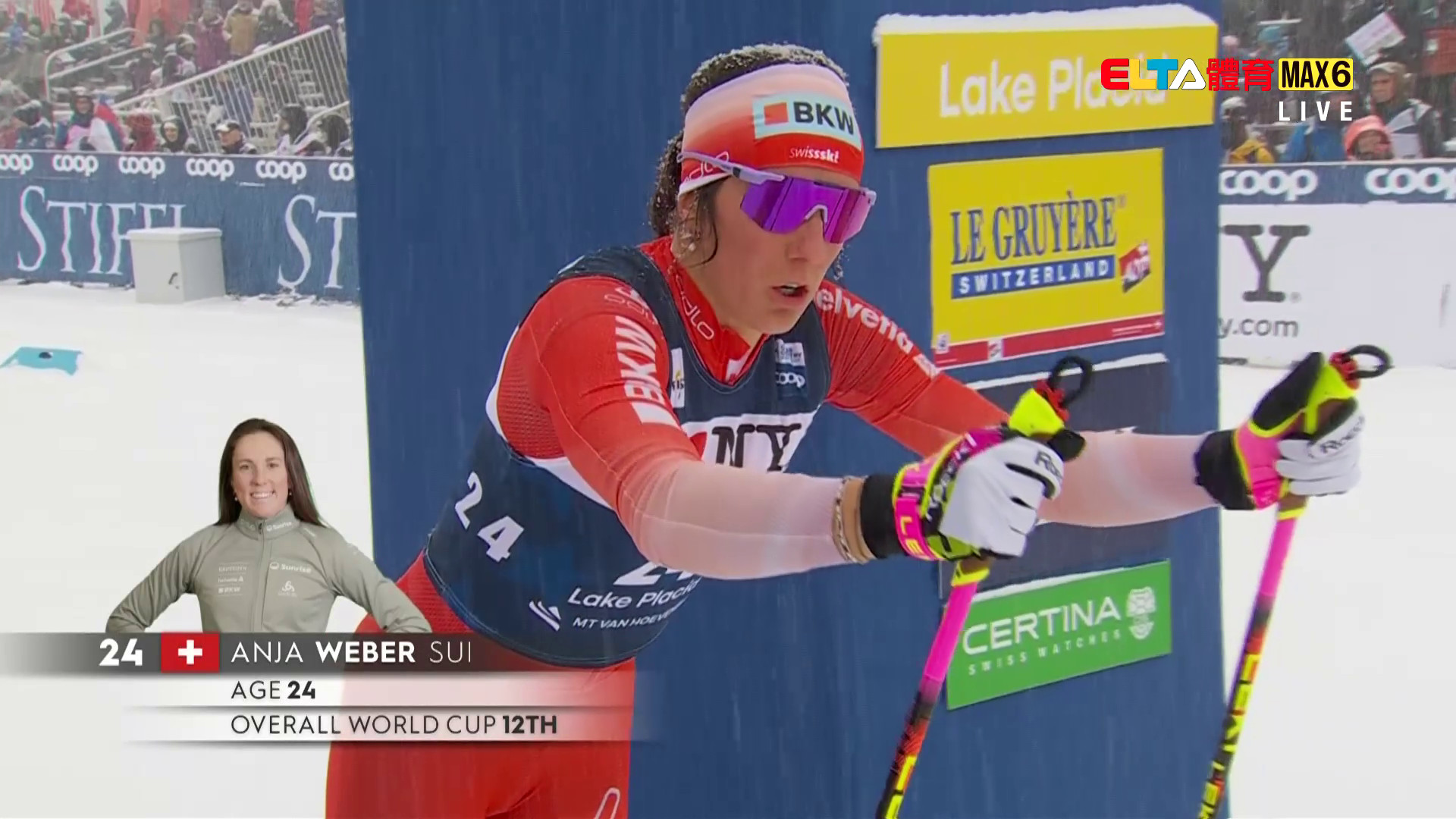 3/21 FIS越野滑雪世界盃 美國站 女子10公里個人計時賽傳統式(原音)