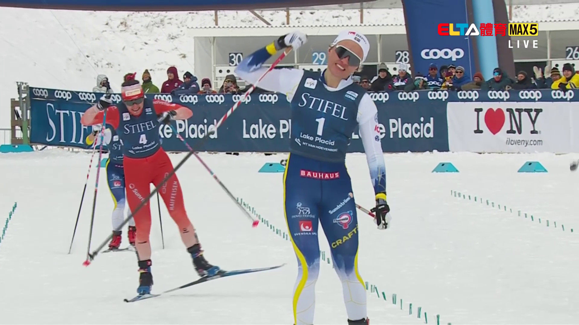 3/22 FIS越野滑雪世界盃 美國站 男女競速賽自由式 決賽(原音)