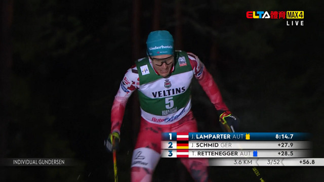 11/29 FIS北歐兩項滑雪世界盃 芬蘭站 男子10公里個人古德森式(原音)