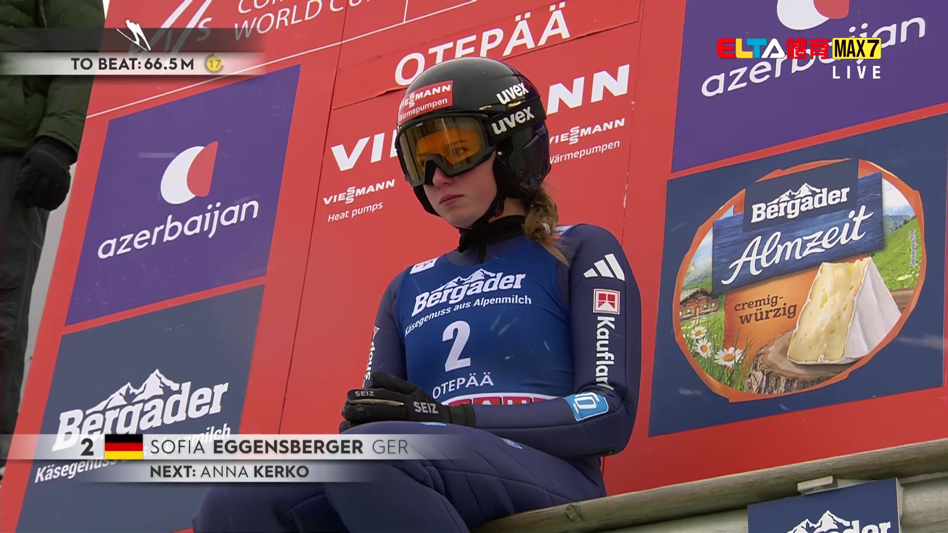 1/10 FIS北歐兩項滑雪世界盃 愛沙尼亞站 女子個人普通跳台滑雪(原音)