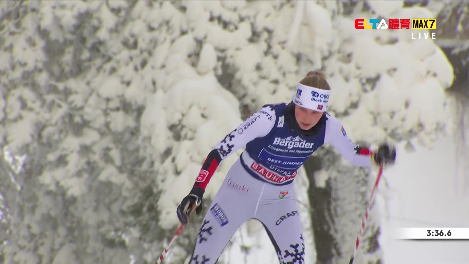 1/10 FIS北歐兩項滑雪世界盃 愛沙尼亞站 女子5公里個人古德森式(原音)