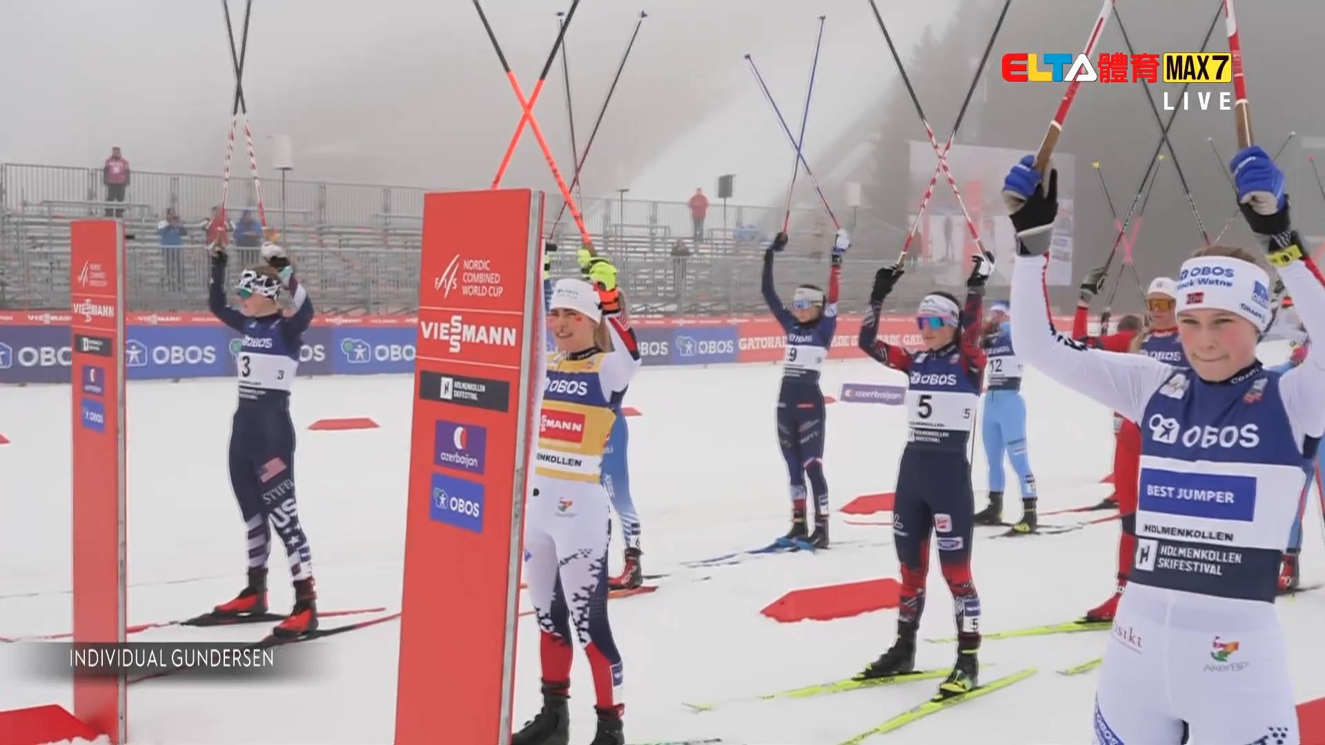 3/15 FIS北歐兩項滑雪世界盃 挪威站 女子5公里個人古德森式(原音)
