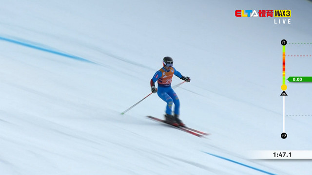 12/7 FIS高山滑雪世界盃 美國站 男子大曲道賽第2趟(原音)