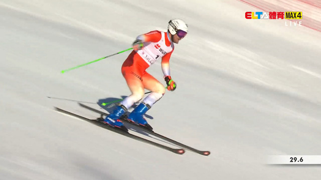 12/13 FIS高山滑雪世界盃 法國站 男子大曲道賽第1趟(原音)