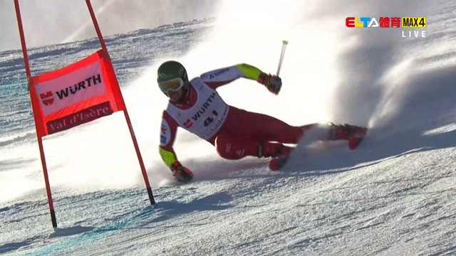 12/13 FIS高山滑雪世界盃 美國站 男子大曲道賽第2趟(原音)