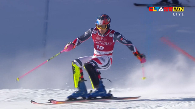 12/14 FIS高山滑雪世界盃 法國站 男子曲道賽第2趟(原音)