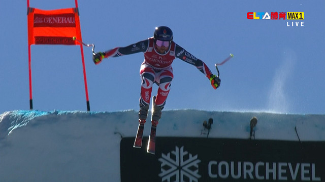 3/13 FIS高山滑雪世界盃 法國站 男子下坡賽(原音)