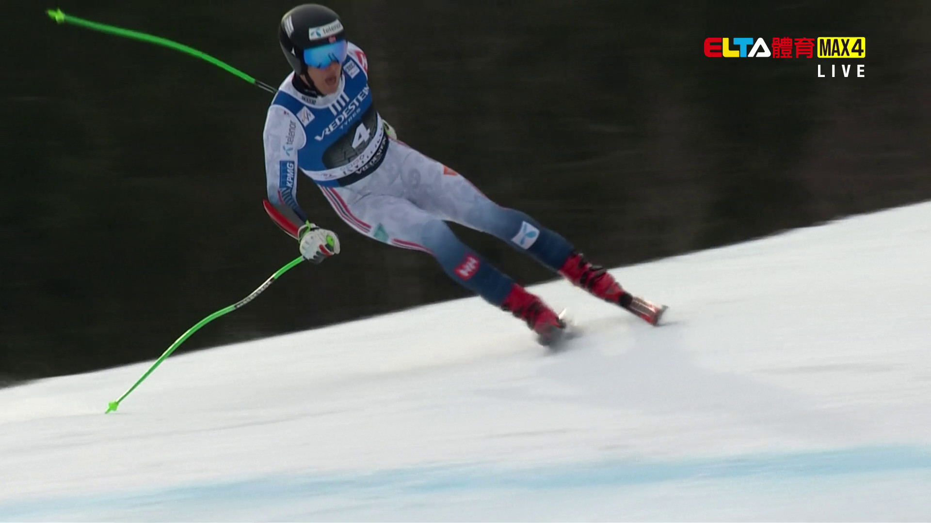 3/21 FIS高山滑雪世界盃 挪威站 男子超大曲道賽(原音)