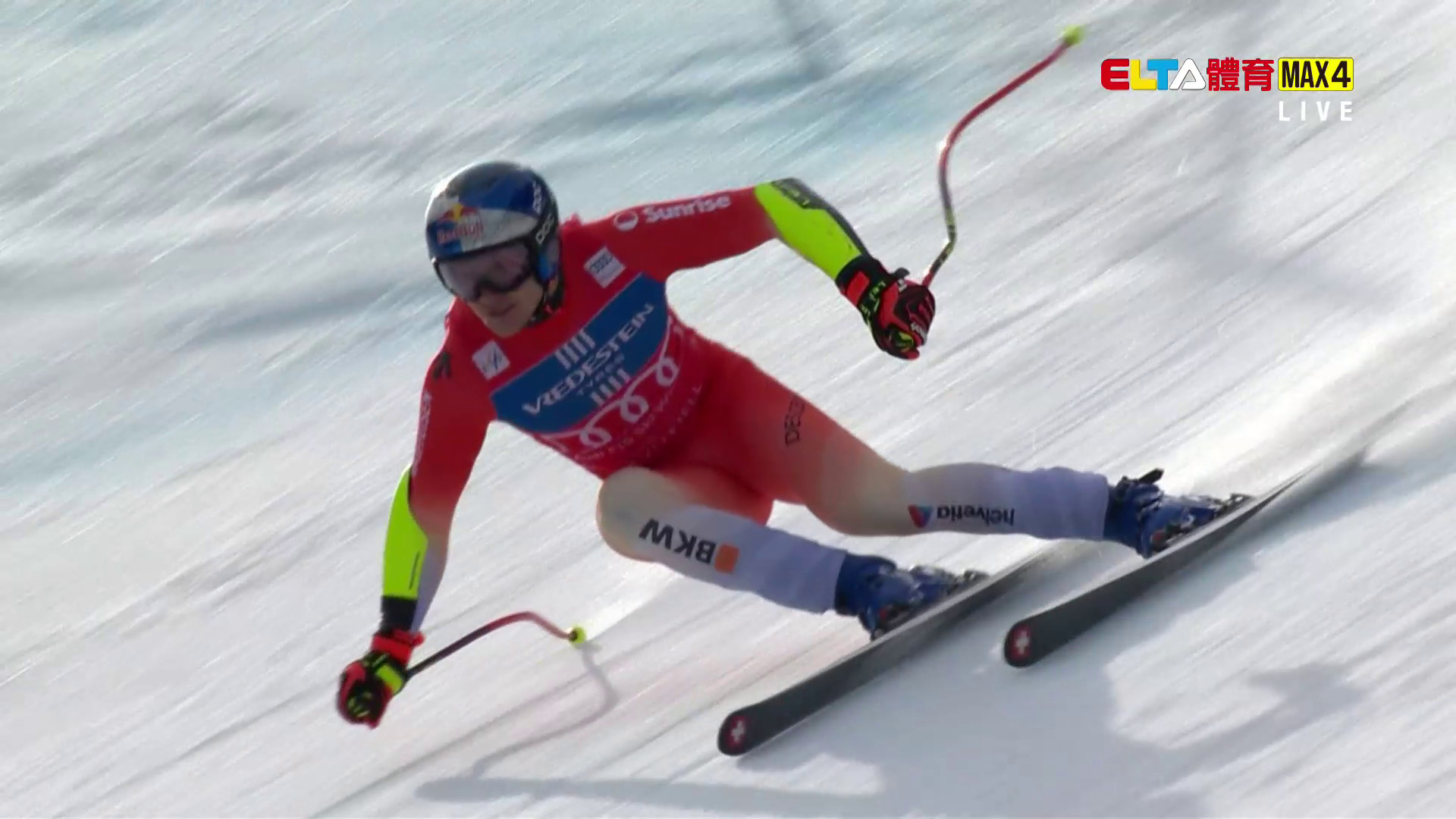 3/24 FIS高山滑雪世界盃 挪威站 男子大曲道賽第2趟(原音)