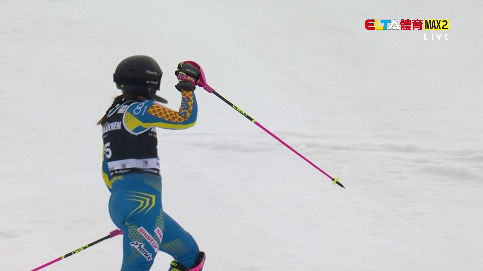 3/24 FIS高山滑雪世界盃 挪威站 女子曲道賽第1趟(原音)