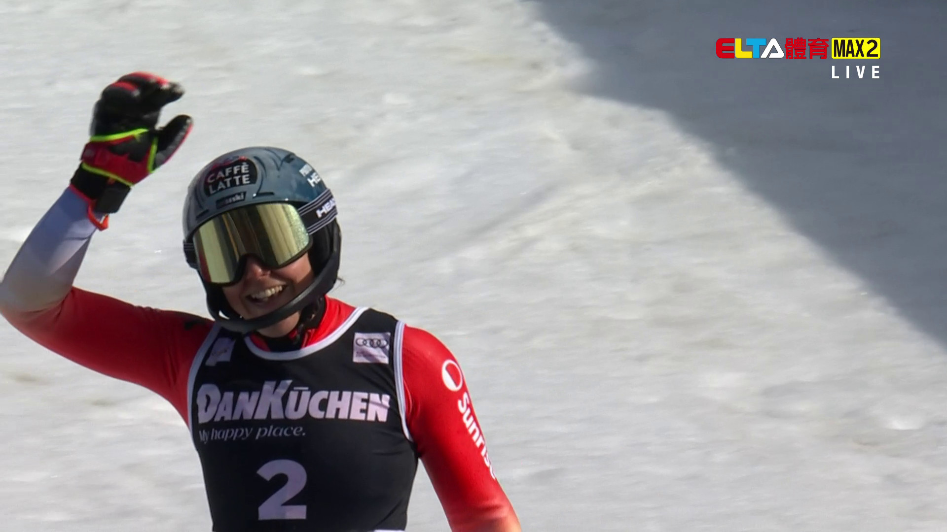 3/24 FIS高山滑雪世界盃 挪威站 女子曲道賽第2趟(原音)