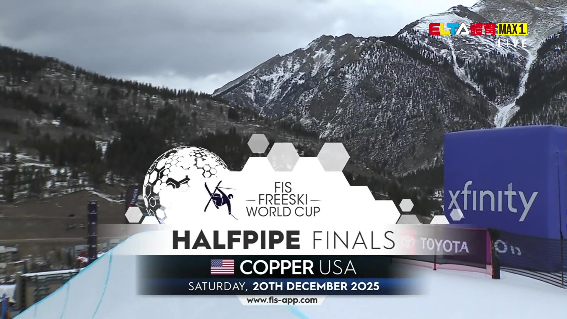 12/21 FIS公園與半管滑雪世界盃 美國站 男女自由式半管決賽