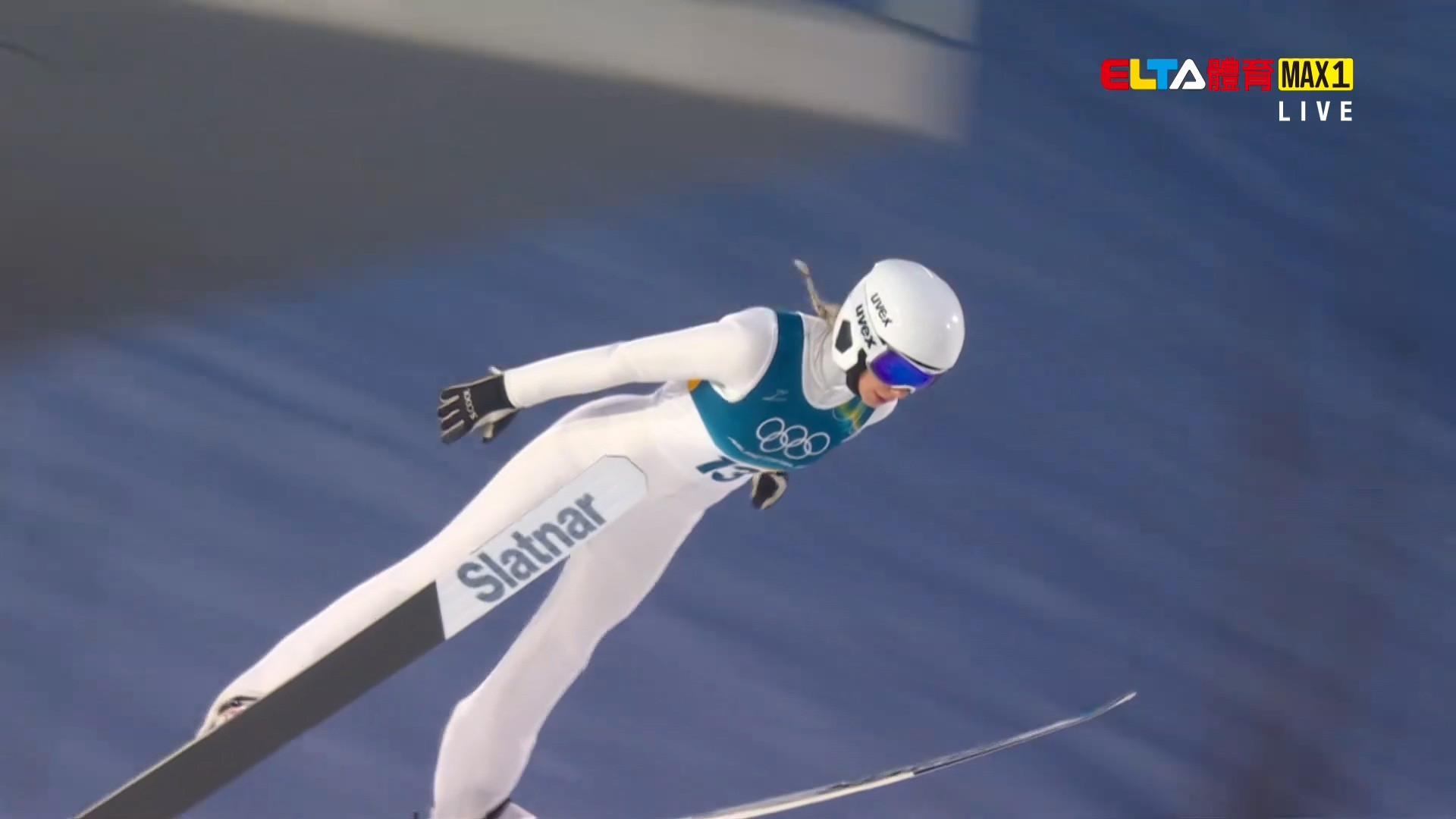 2/16 冬季奧運 跳台滑雪 女子個人大跳台試跳輪 (原音)