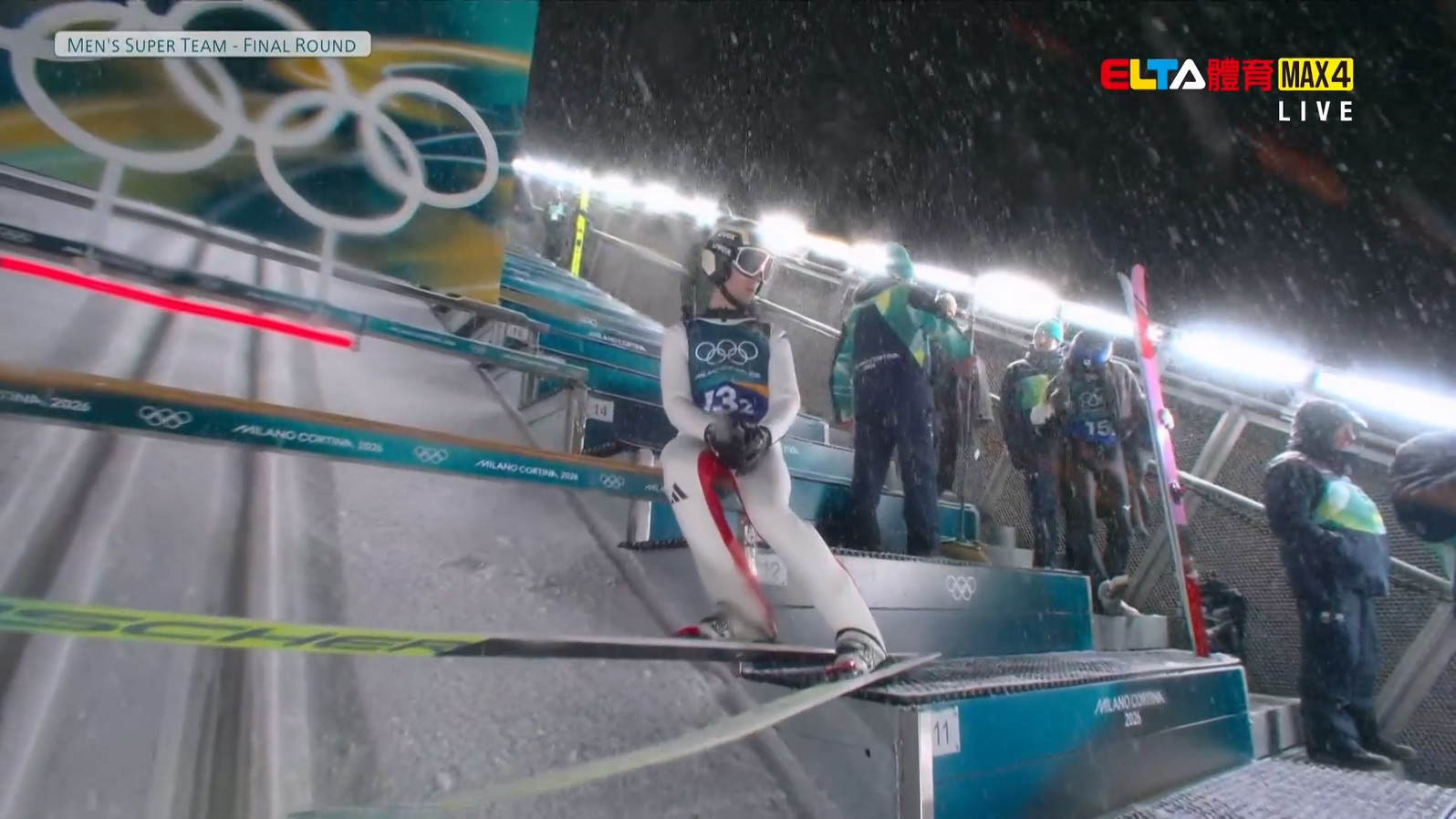 2/17 冬季奧運 跳台滑雪 男子超級團體決賽(原音)