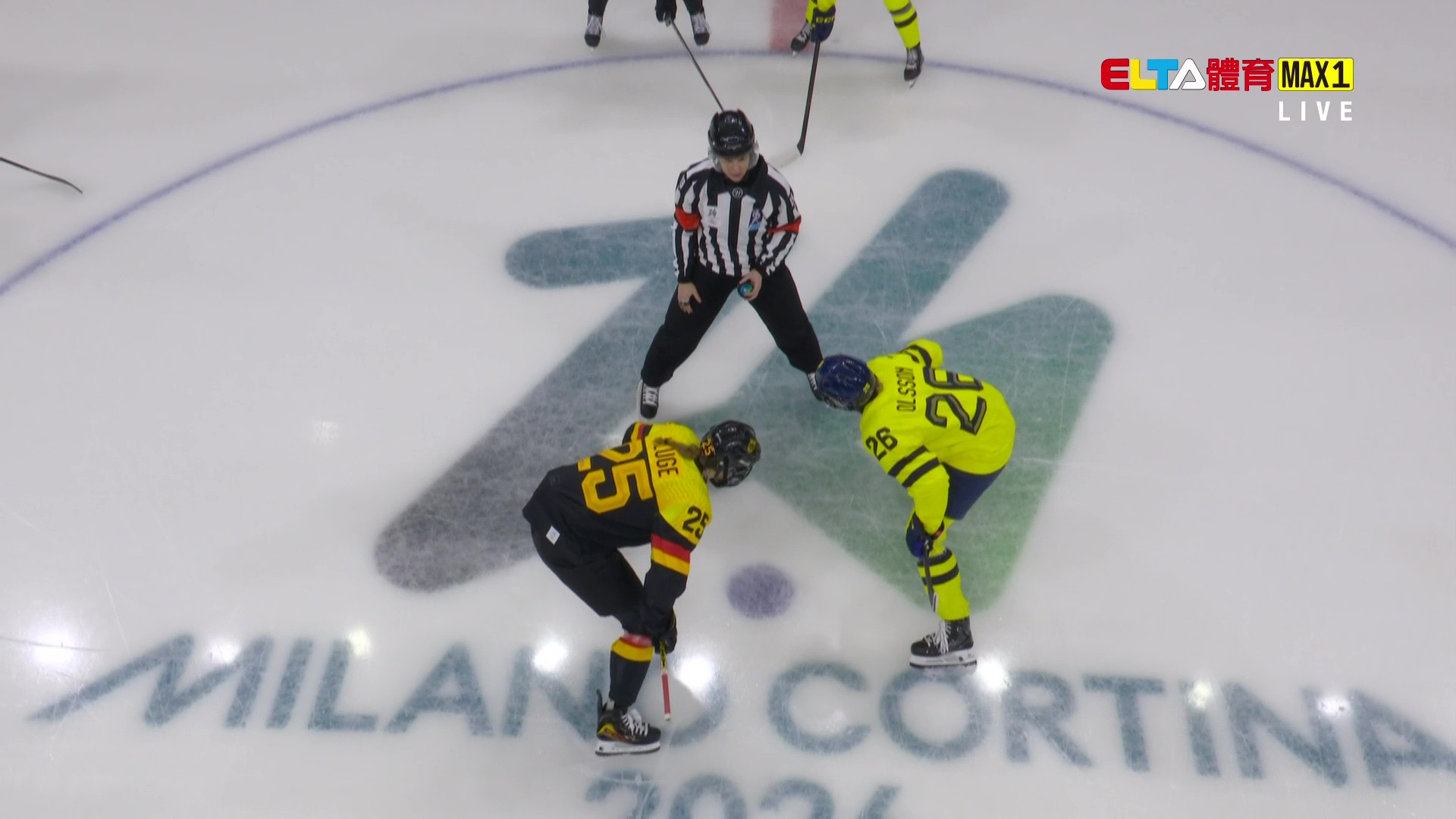 2/5 冬季奧運 瑞典VS德國 冰球 女子預賽(原音)