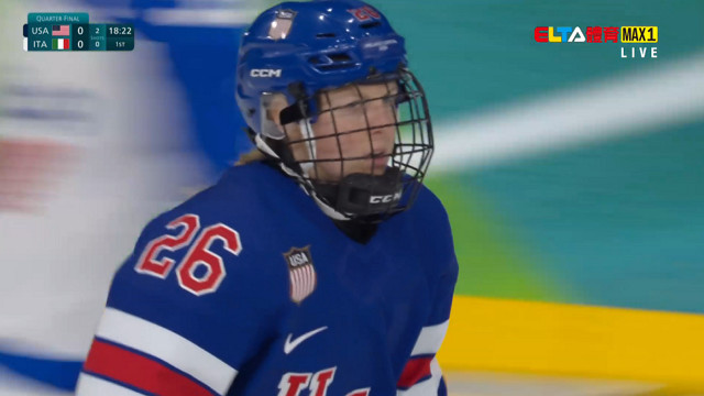 2/14 冬季奧運 美國VS義大利 冰球 女子附加賽 (原音)