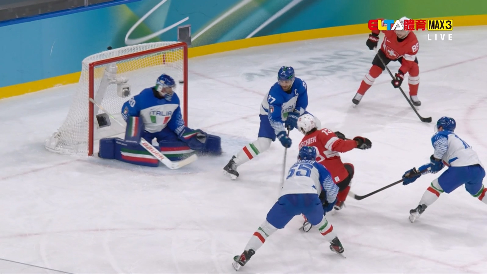2/17 冬季奧運 瑞士VS義大利 冰球 男子附加賽(原音)