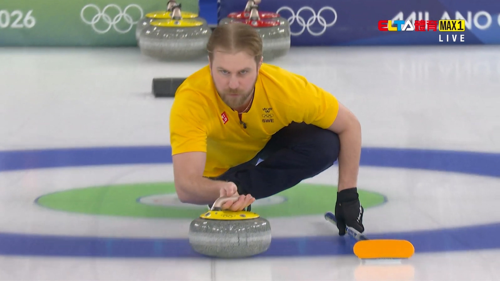 2/10 冬季奧運 英國 VS 瑞典 冰壺 混雙四強(原音)