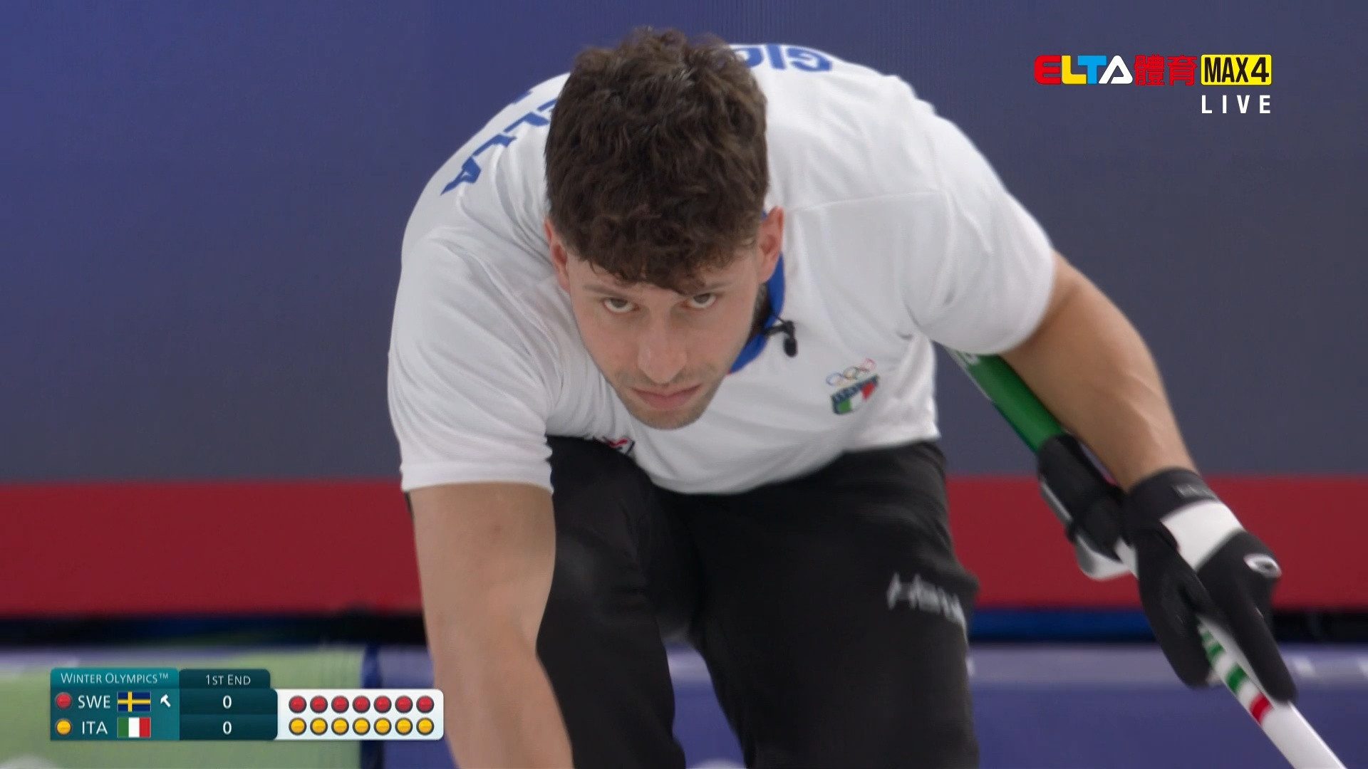 2/12 冬季奧運 瑞典VS義大利 冰壺 男子預賽(原音)