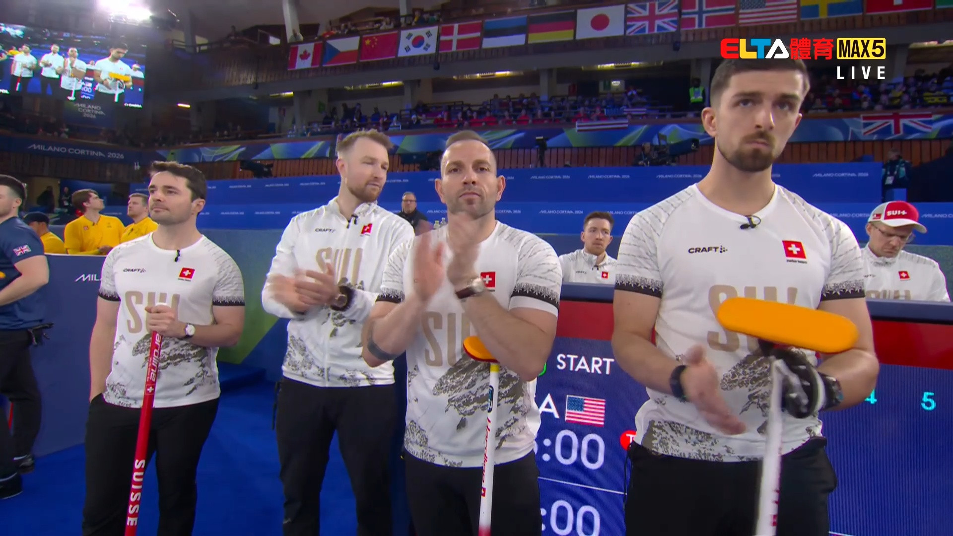 2/12 冬季奧運 美國VS瑞士 冰壺 男子預賽(原音)