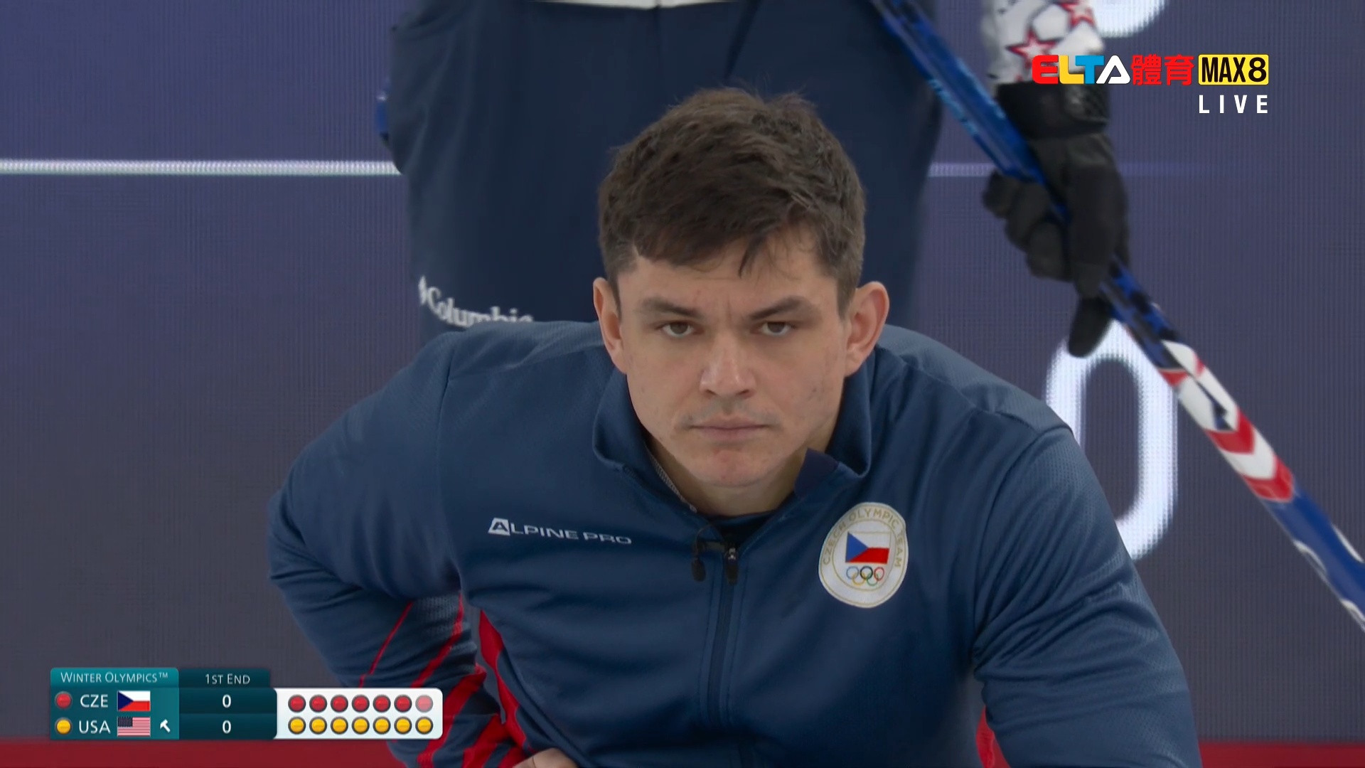2/12 冬季奧運 捷克VS美國 冰壺 男子預賽(原音)