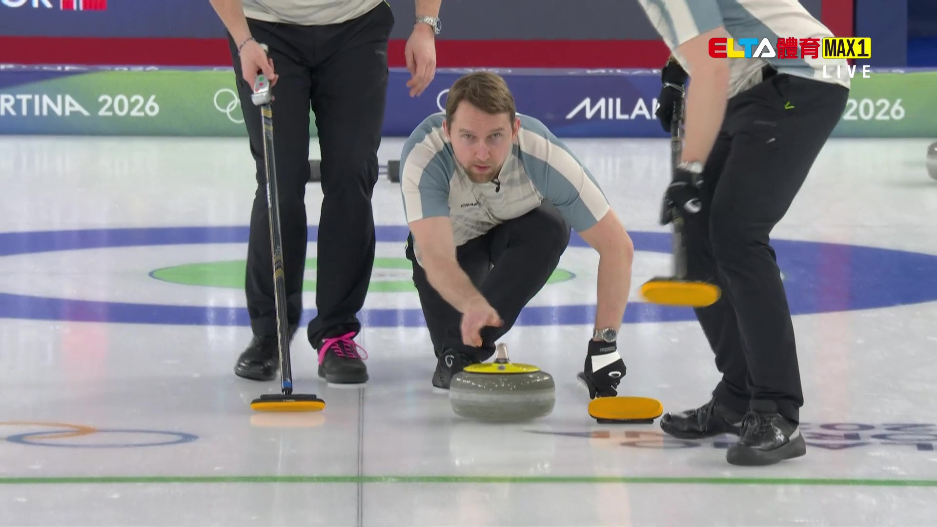 2/13 冬季奧運 中國VS挪威 冰壺 男子預賽 (原音)