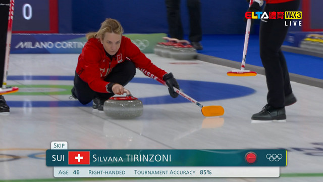 2/14 冬季奧運 瑞士VS日本 冰壺 女子預賽 (原音)