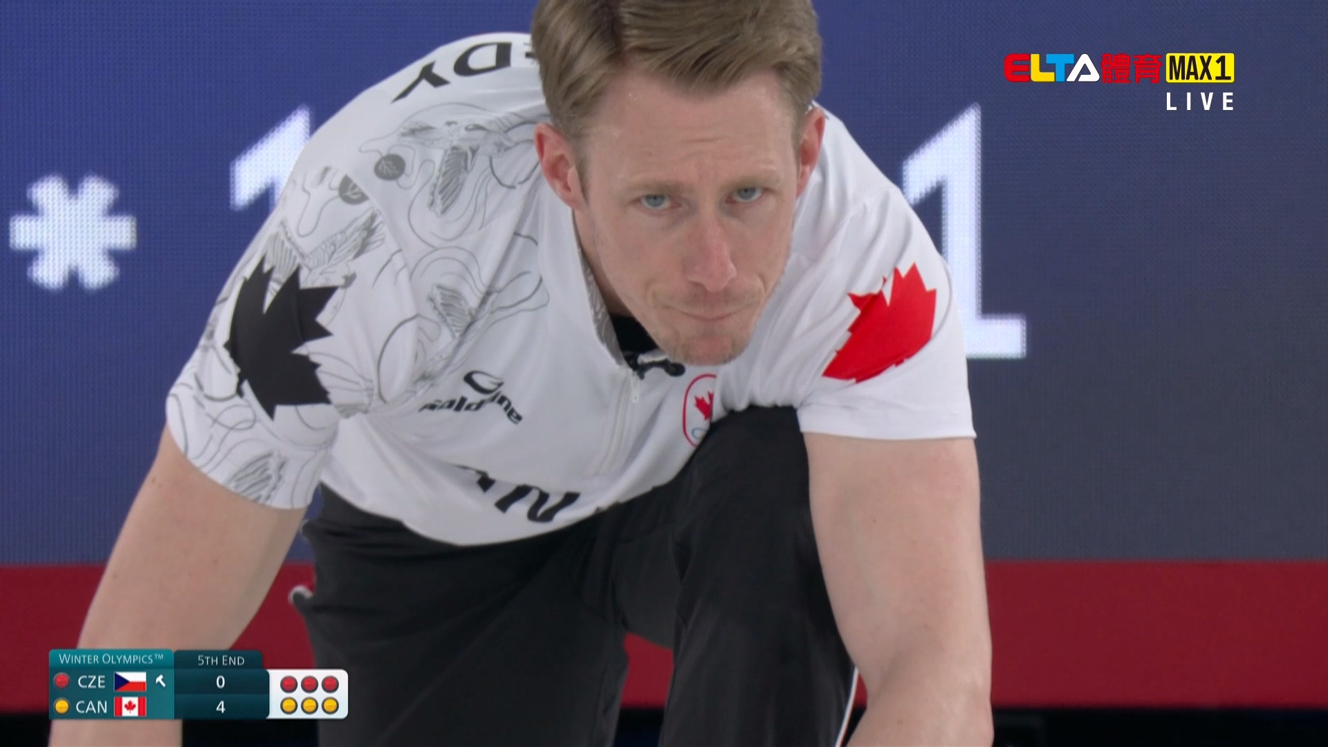 2/16 冬季奧運 捷克VS加拿大 冰壺 男子預賽 (原音)