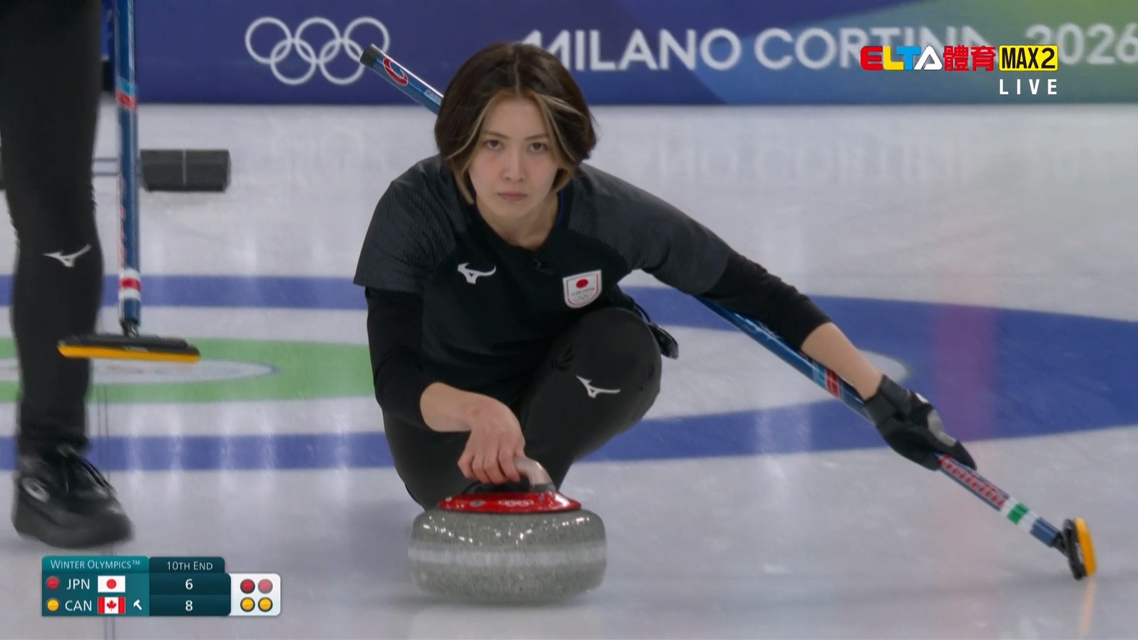 2/17 冬季奧運 日本VS加拿大 冰壺 女子預賽(原音)
