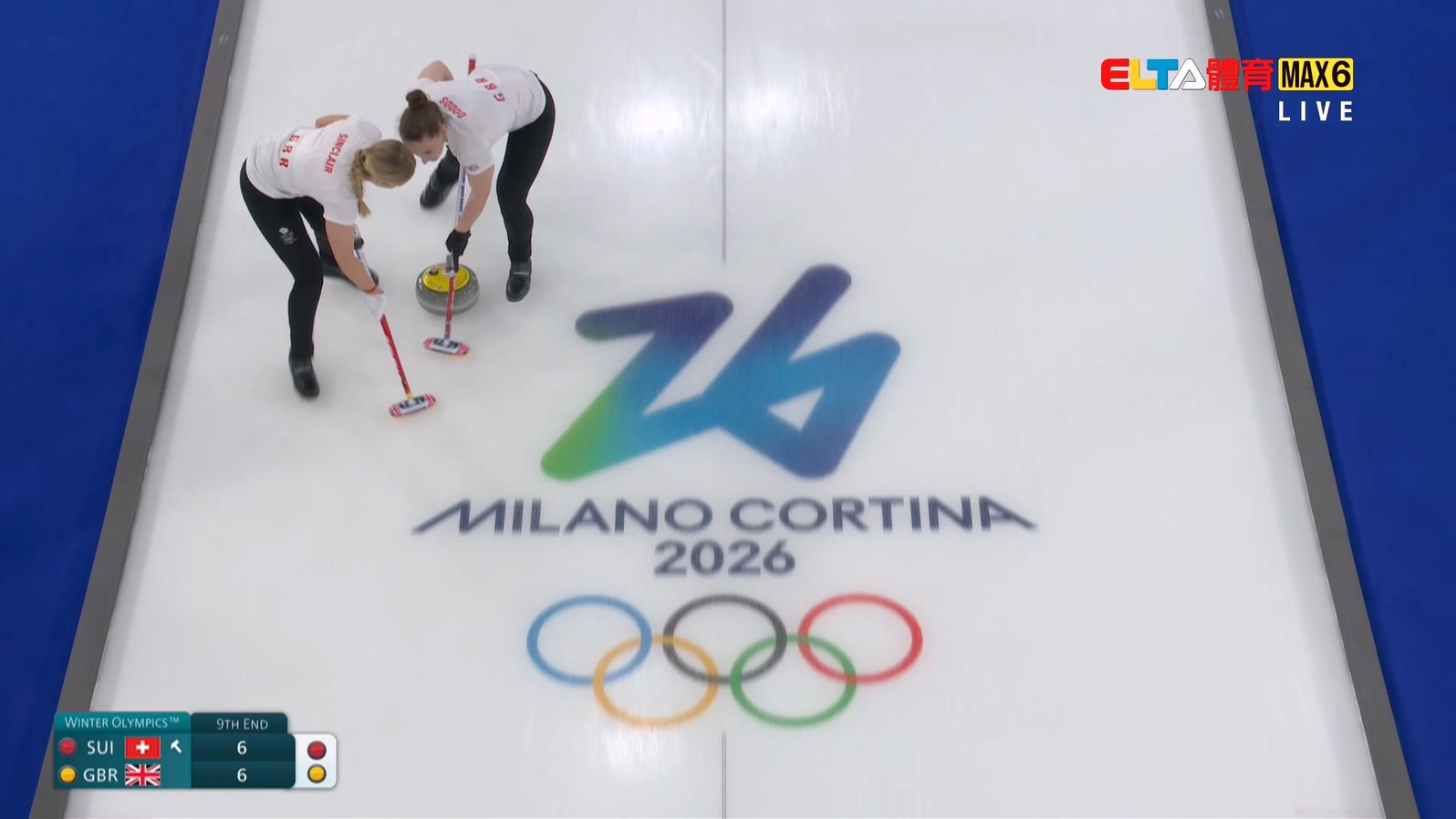 2/17 冬季奧運 瑞士VS英國 冰壺 女子預賽(原音)