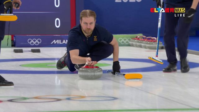 2/18 冬季奧運 瑞典VS挪威 冰壺 男子預賽 (原音) 