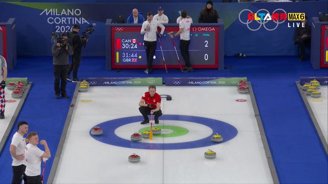 2/18冬季奧運 加拿大VS英國 冰壺 男子預賽 (原音)