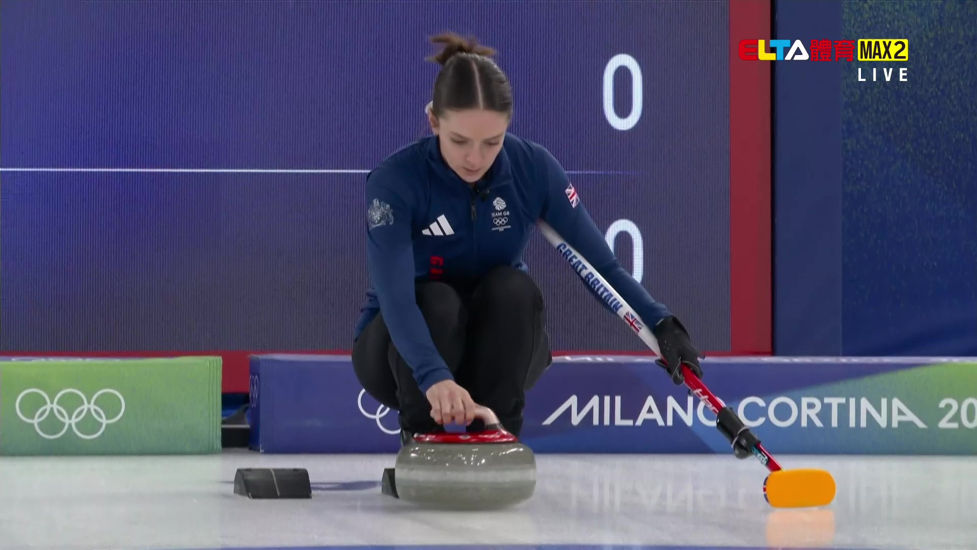 2/19 冬季奧運 英國VS日本 冰壺 女子預賽(原音)