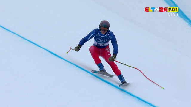 2/4 冬季奧運 高山滑雪 男子下坡道正式練習賽1